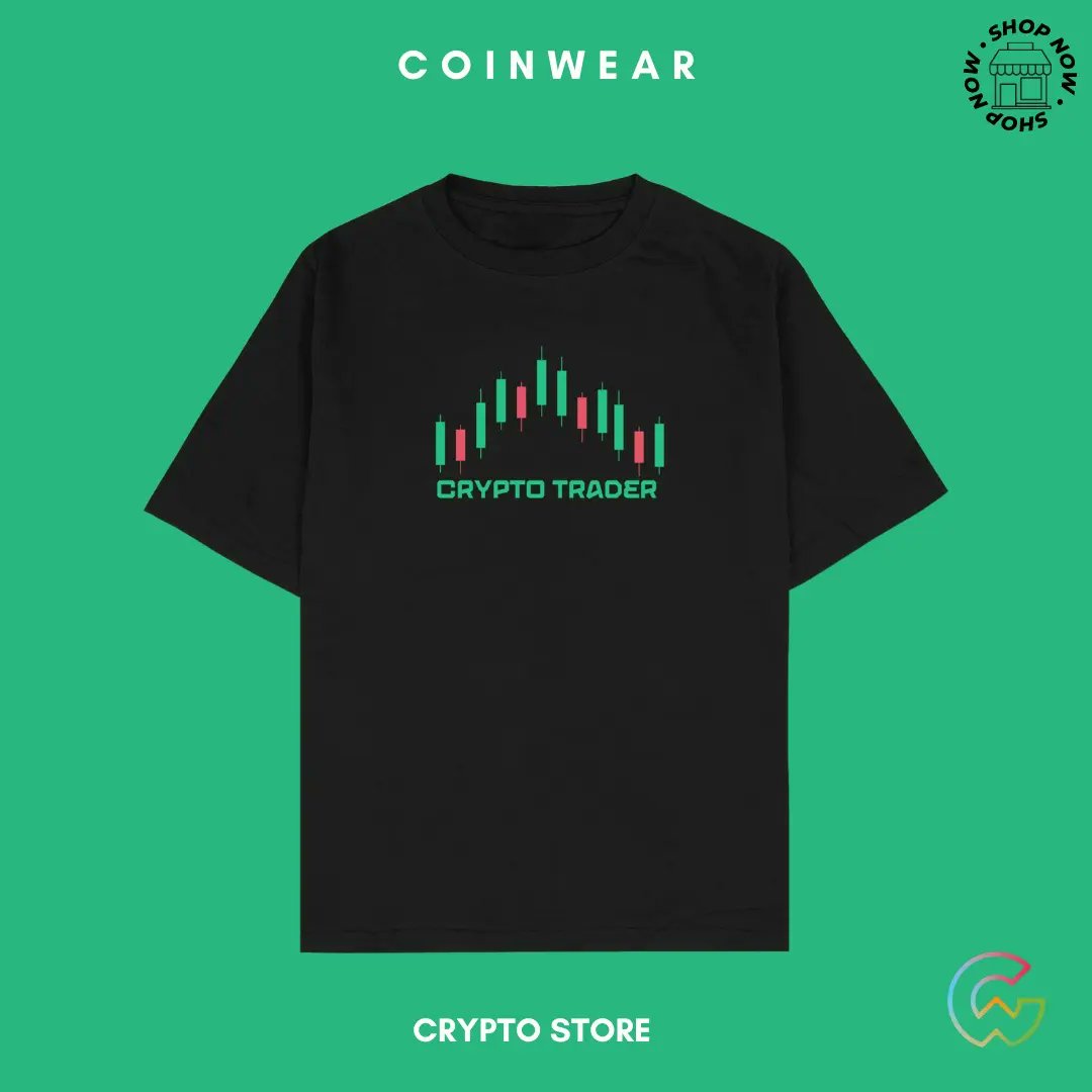 Coinwear Crypto Trader T-shirt my.triber.shop/coinwear