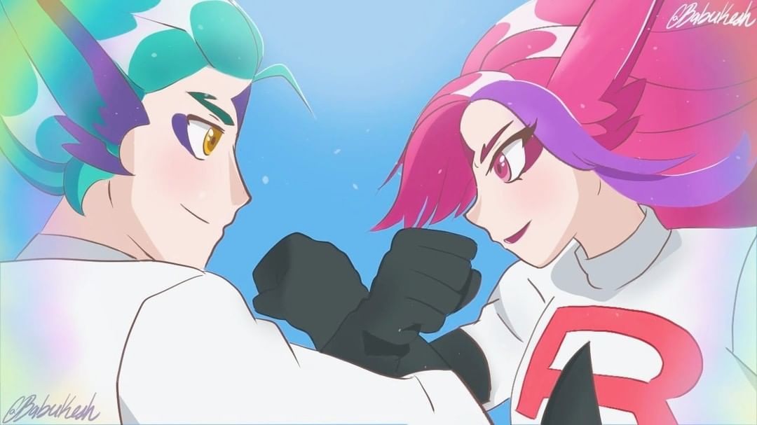 babukesh's tweet photo. Xayah and Rakan as Team Rocket ☀️🌙
.
#xayahlol #xayah #rakanlol #rakan #teamrocketjessie #teamrocketjames #teamrocket #fanart https://t.co/raSJ9zRZT1