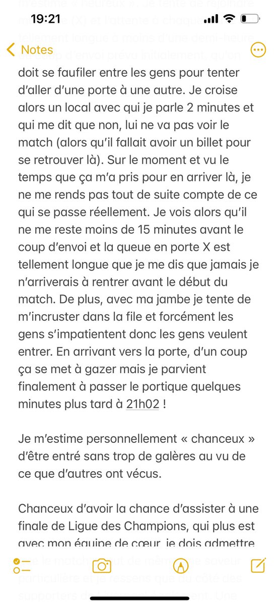 morin_darius's tweet photo. Mon récit de samedi soir:

#UCLfinal #Liverpool #RealMadridLiverpool #SaintDenis https://t.co/SglieGR3e4