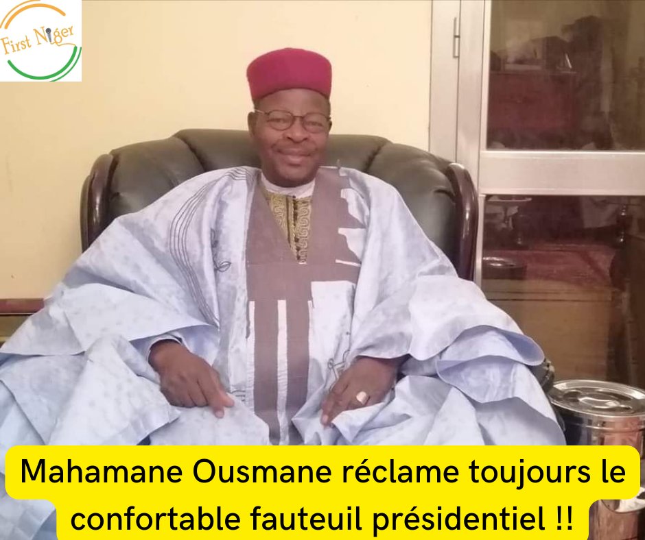 first_niger's tweet photo. #Niger
[Mahamane Ousmane n'a pas laissé l'affaire des élections présidentielles passées et se proclame toujours vainqueur !]

Demain mardi 31 mai 2022, la cour de la CEDEAO va statuer sur le dossier du candidat RDR TCHANDJI.
#firstniger https://t.co/DDjxbUqwyV