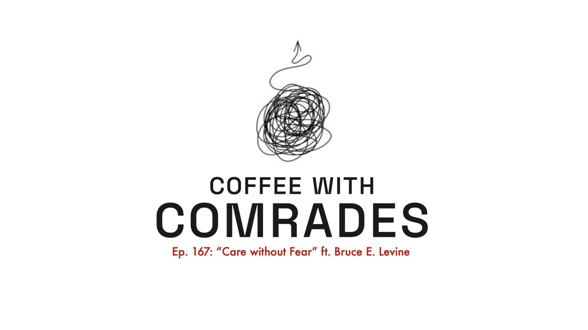 coffeewcomrades's tweet image. Ep. 167: "Care without Fear"

Today, I sit down with Bruce E. Levine, author of "A Profession without Reason." We touch on freethinking, peer-to-peer care work, coercion, horizontalism vs. hierarchy, &amp;amp; Spinoza. Lots of Spinoza. @AKPressDistro

coffeewithcomrades.com/episode-167-ca…

RT, y'all!