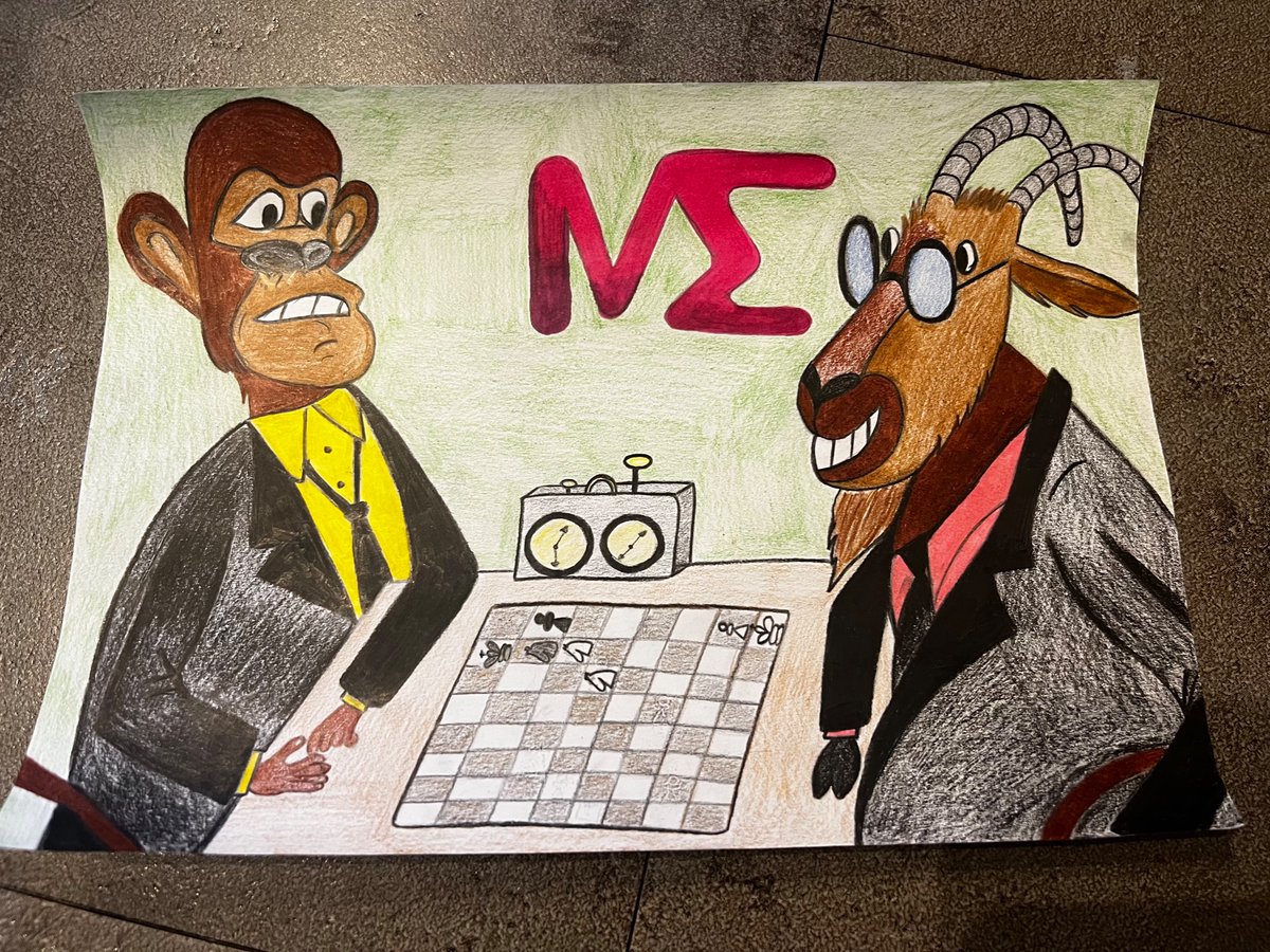 My favorite project❤️I wrote thousands of words of admiration, drew art and made memes, participated in a flash mob, but I can't stop and I keep doing it. I hope you enjoy the latest art. #GreatGoats #GOATISH #SolanaSummer #bestproject #NFT #NFTCommunity #SolanaNFT #solanaart