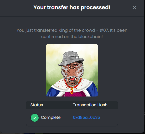 SlabChain's tweet photo. @qs8w4ygb2w - We gave you an NFT for your trust.

Check your profile and make sure that you followed us @SlabChain 
Thank you and good luck.
Free NFT Giveaway for collectors that believe on our collection #NFT  #NFTCollection #KingOfTheCrowd #NFTGiveaway  #NFTCommunity https://t.co/01RgeC0bhP