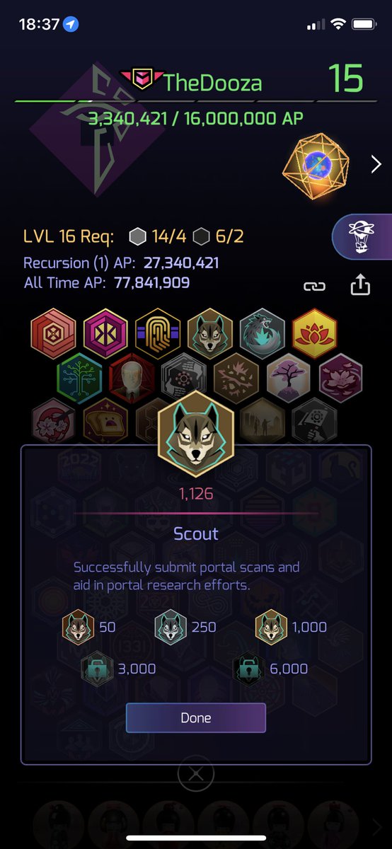 #eosimprint complete and a little more 😁 #ingress