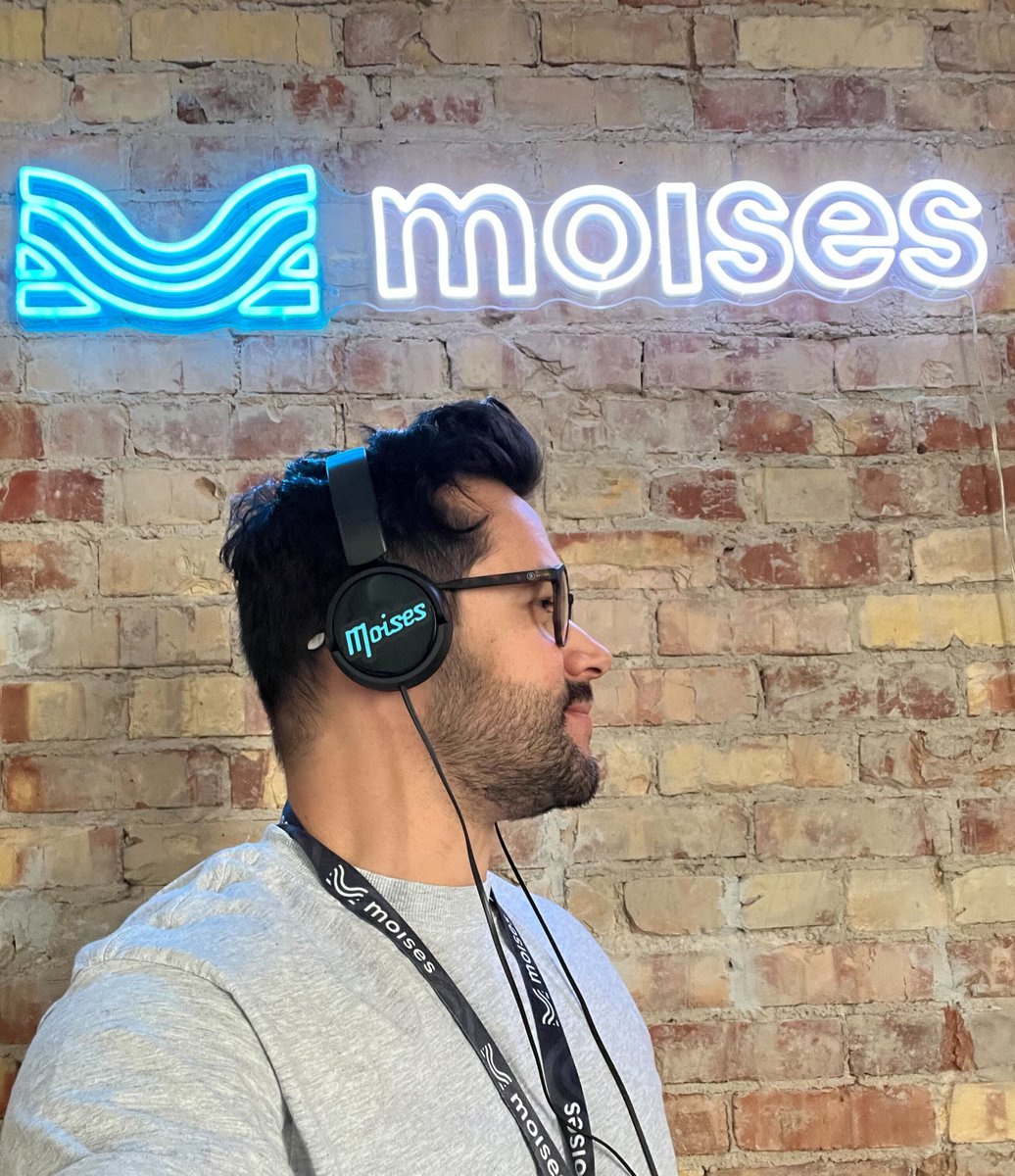 moises_ai's tweet image. Our designers often set the bar high… but brainstorming sessions are far from glamorous, aren't they, @heyjardson? We have a sticker and an idea. How much further can we go? 🎧🙂

#madewithmoises #moisesai #moisesapp