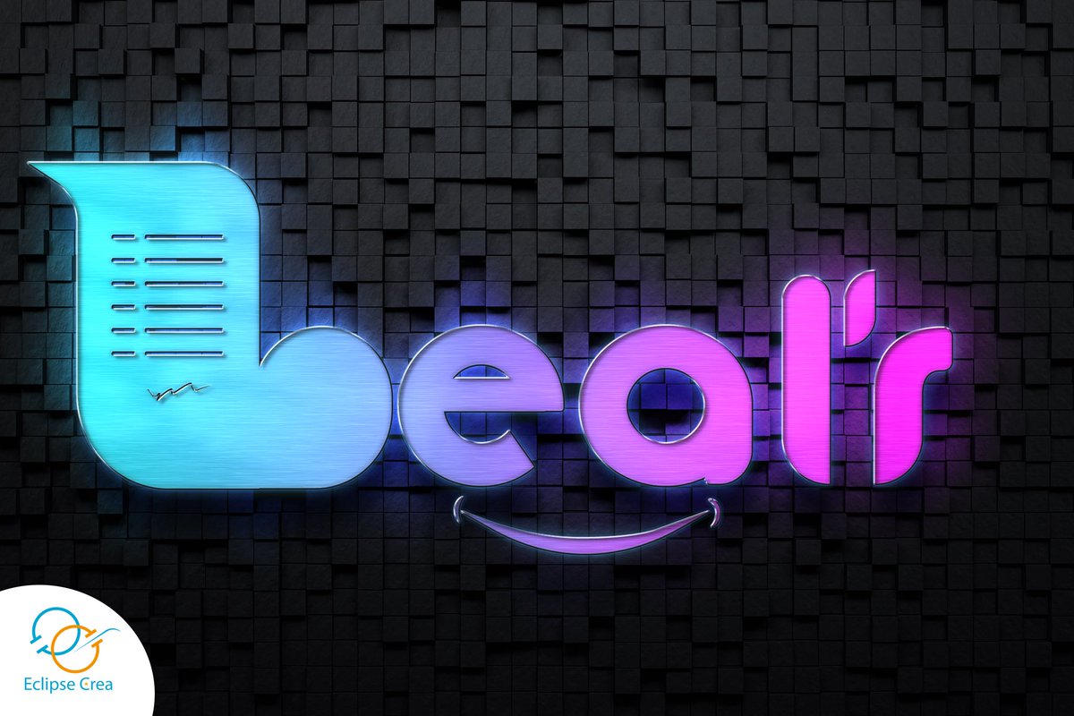 Mr_Tonygfx's tweet photo. ✅Taff du jour : Logo réalisé pour le site web Beal’r.
🙏🏾Merci de RT et fav mon prochain client pourrait être dans ta TL https://t.co/PVGV4d8Xbr