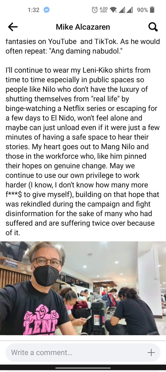 WebBuzzr's tweet photo. Leni's lying ways are infecting her minions. Someone from there already stated that they have no personnel there fitting the description in the post. Can any of my Dumaguete FB friends check further if there's a 60-year old security guard named Nilo working in your local airport? https://t.co/DzTR1Q6vAu