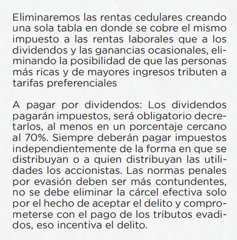 ehurtad187's tweet photo. @JulinMa59968011 @gsesquivel Por esto bro, esta propuesta de Petro, que está en su plan de gobierno se tiraría la inversión en este país, te pregunto, ¿quien invertiría en Colombia con estos niveles de impuestos a los dividendos? Algo que el @ingrodolfohdez no propone. https://t.co/zVWDLIurYO