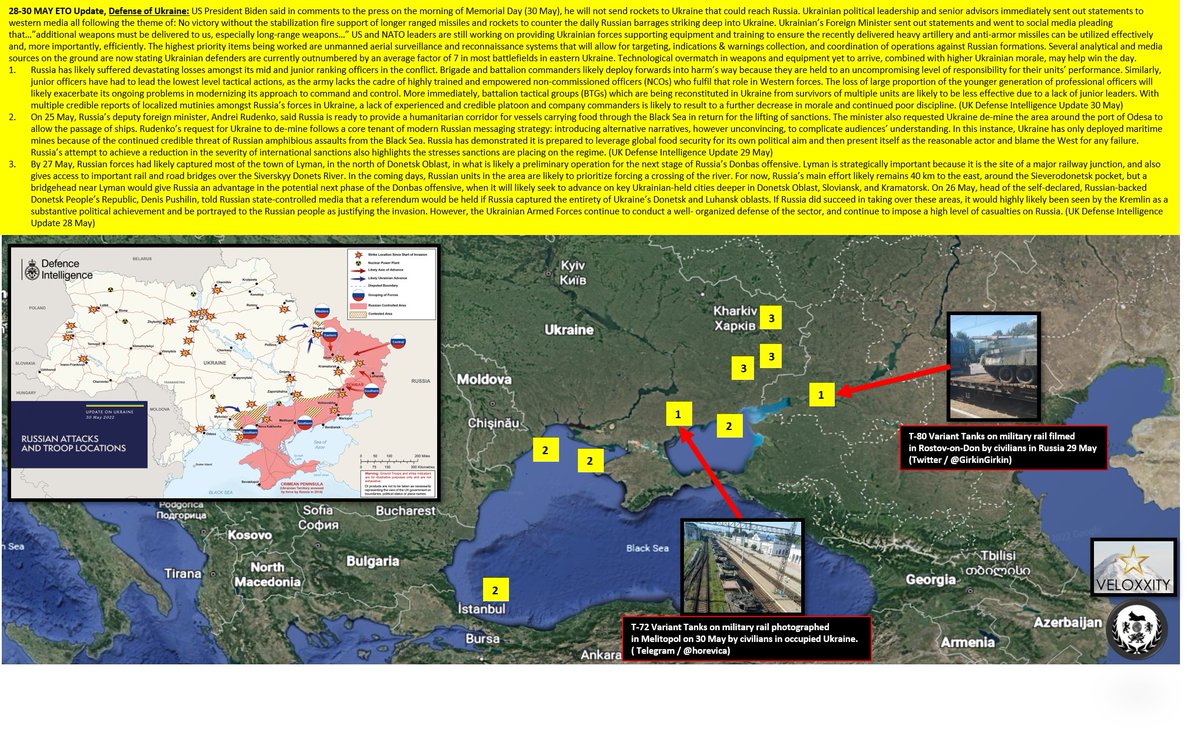 Veloxxity1's tweet photo. https://t.co/8ekNXEi27B
[... Ukrainian defenders are currently outnumbered by an average factor of 7 in most battlefields in eastern Ukraine. Technological overmatch in weapons and equipment yet to arrive, combined with higher Ukrainian morale, may help win the day.] #Ukraine️ https://t.co/yLc9pj5vfO