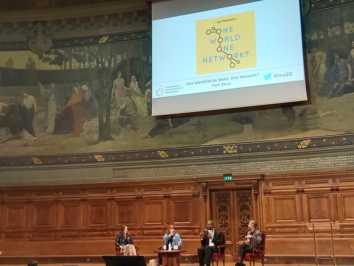 lisa_esti's tweet photo. In next five years, the communication world will talk about how AI as human can give impact to human, identity in network era, and back to think about history - message for taking away from closing ceremony of #ICA2022 https://t.co/lv6EfggovH