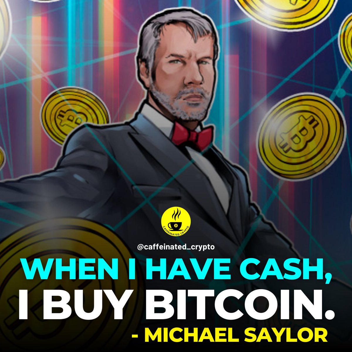 caffein_crypto_'s tweet photo. Michael Saylor Says He’ll Be Buying Bitcoin at the Top Forever and Whenever He Has Some Spare Cash.
#coindcxpathbreaker https://t.co/ieggFG3TBP