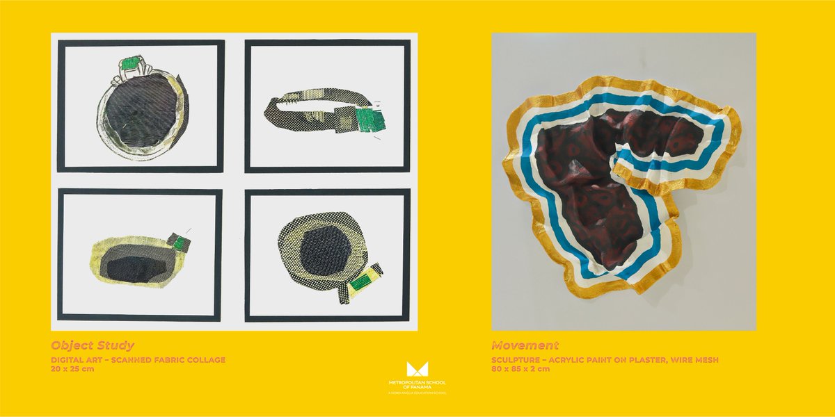 METSchoolPanama's tweet photo. Today we're sharing Sofia's work for the DP Art Exhibition 2022!🎨🖼️
“In my Exhibition I explore my identity and cultural expression through the idea of metamorphosis as a metaphor."
#METschoolPanama #IBorganization #ArtExhibition #IBDPartExhibition #IBDP https://t.co/WfQ6C6gtoo