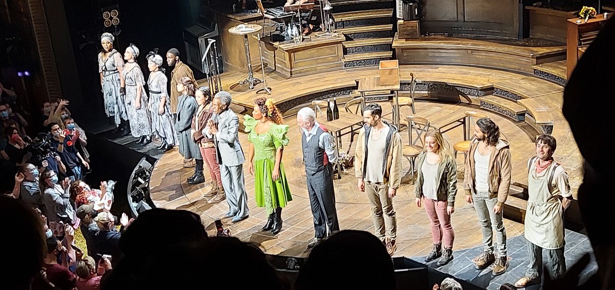dolly7676's tweet photo. Amazing evening seeing @hadestown for the first time in NYC and witnessing @Andre_DeShields final performance as Hermes- Outstanding 👏🏻👏🏻 https://t.co/mxTjtF24Ku