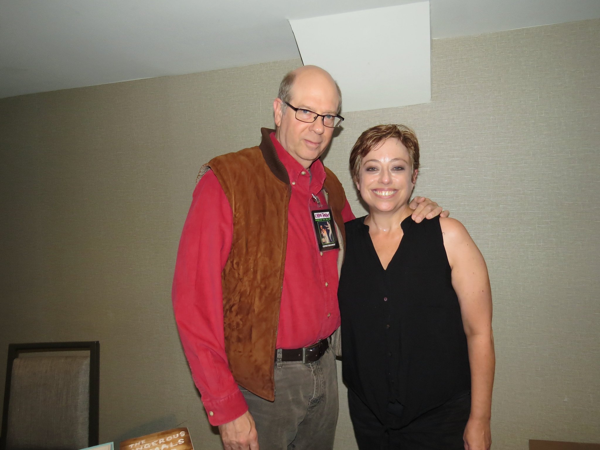 Happy birthday to Stephen Tobolowsky today! Shame he didn\t make me laugh or anything  