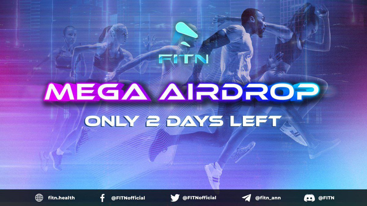 AirdropBlaze's tweet photo. 🔥 Airdrop: FITN
🏆 Prize Pool: 600,000 FITN ($10,000)
🍿 Reward: 300 FITN
🎖️ Referral: 60,000 FITN [~$1,000] for the top 15 referrers
⏳ Distribution: end of June, 2022

🔗 Airdrop Link: https://t.co/wmc8xaZaNd https://t.co/qIeHe2Mx6D
