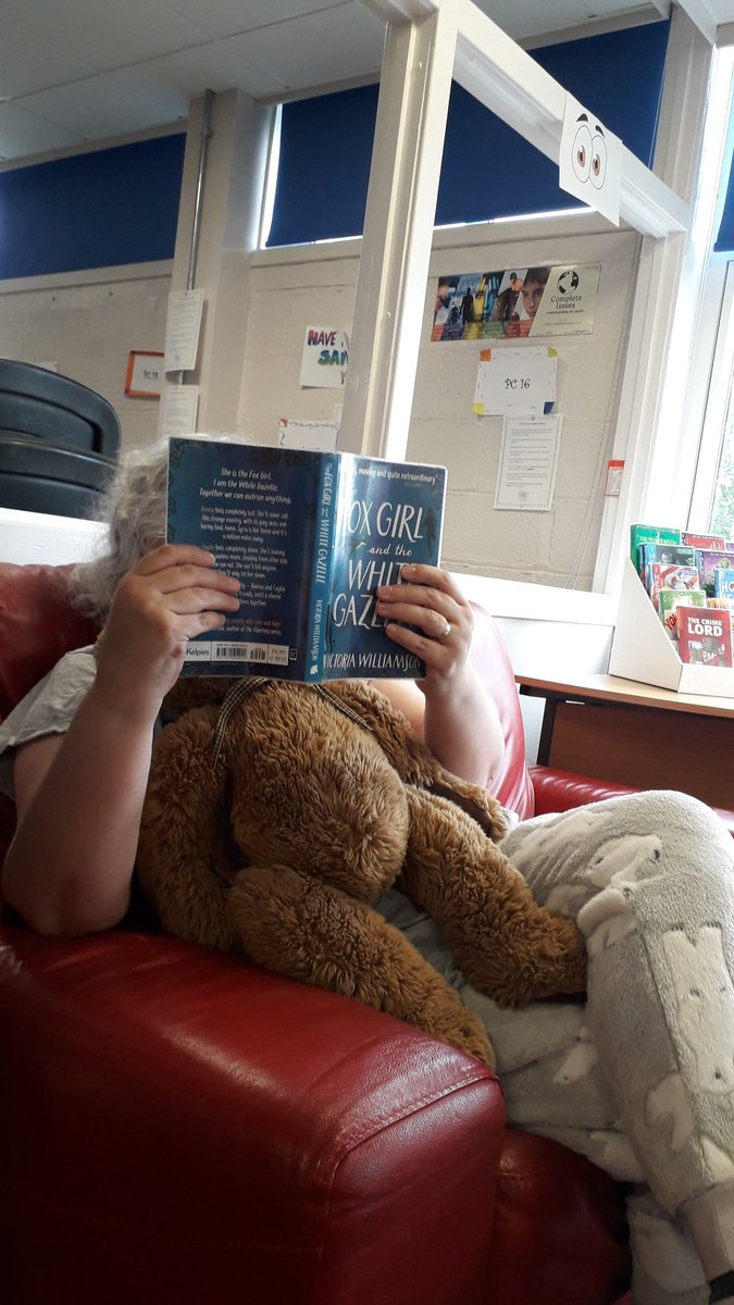 OLHSLRC's tweet photo. All ready for our Cosy Reading session this morning, with #bear #pjs #books #activitiesweekolhs https://t.co/vFObkkEKHk