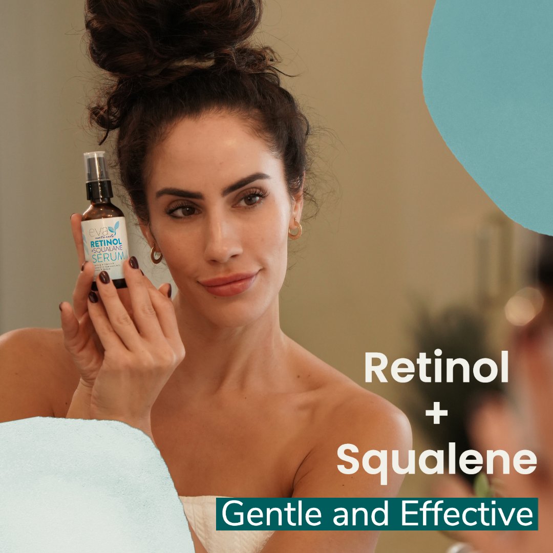 evanaturals_'s tweet photo. Eva Naturals Retinol + Squalane Serum couples two amazing ingredients to promote healthy-looking skin and improve your overall complexion. Our formula does not contain harsh chemicals that can cause any irritation or breakouts. Gentle&amp;effective is  what you need in your routine! https://t.co/1crkn9tP0c
