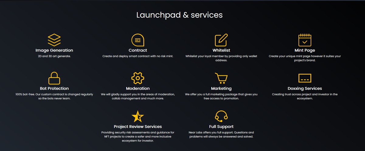 NEARnftEmpire's tweet photo. 💥Near Labs WL Giveaway💥

Near Labs is a new launchpad on NEAR blockchain with 60% Revenue dividend shared monthly to holders as.
Mint June 13th.

3 WL spots

✅Follow @NEARnftEmpire+@near_labs 
✅RT+❤️
✅Tag 3 frens
✅Join https://t.co/6rHRM1wAVI

24 hrs

#NEARnft #nearNFTs https://t.co/nZpmqrbXKQ