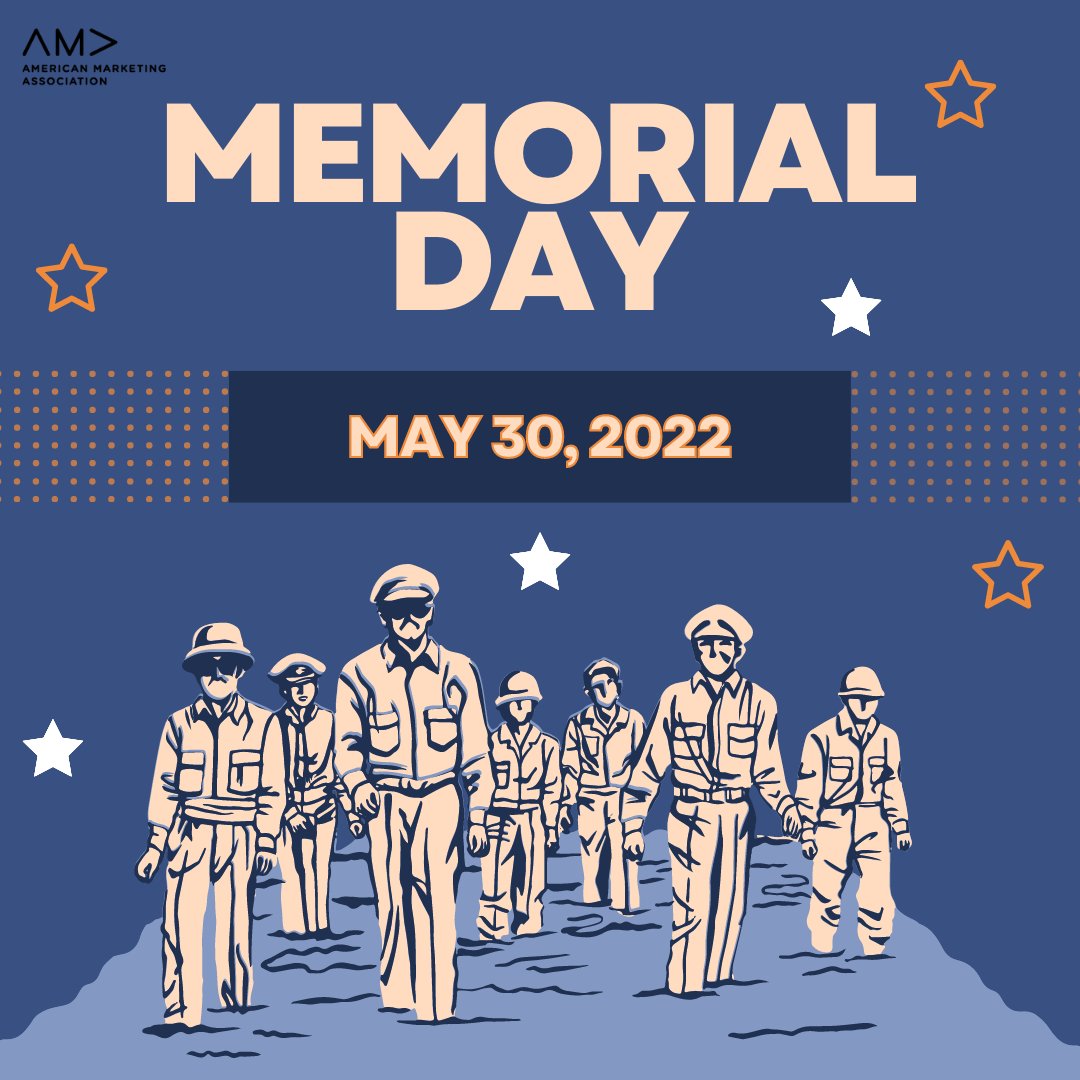 Happy Memorial Day from AMAWSU!

Today we remember and honor all those who have served our country!
#MemorialDay #MemorialDay2022