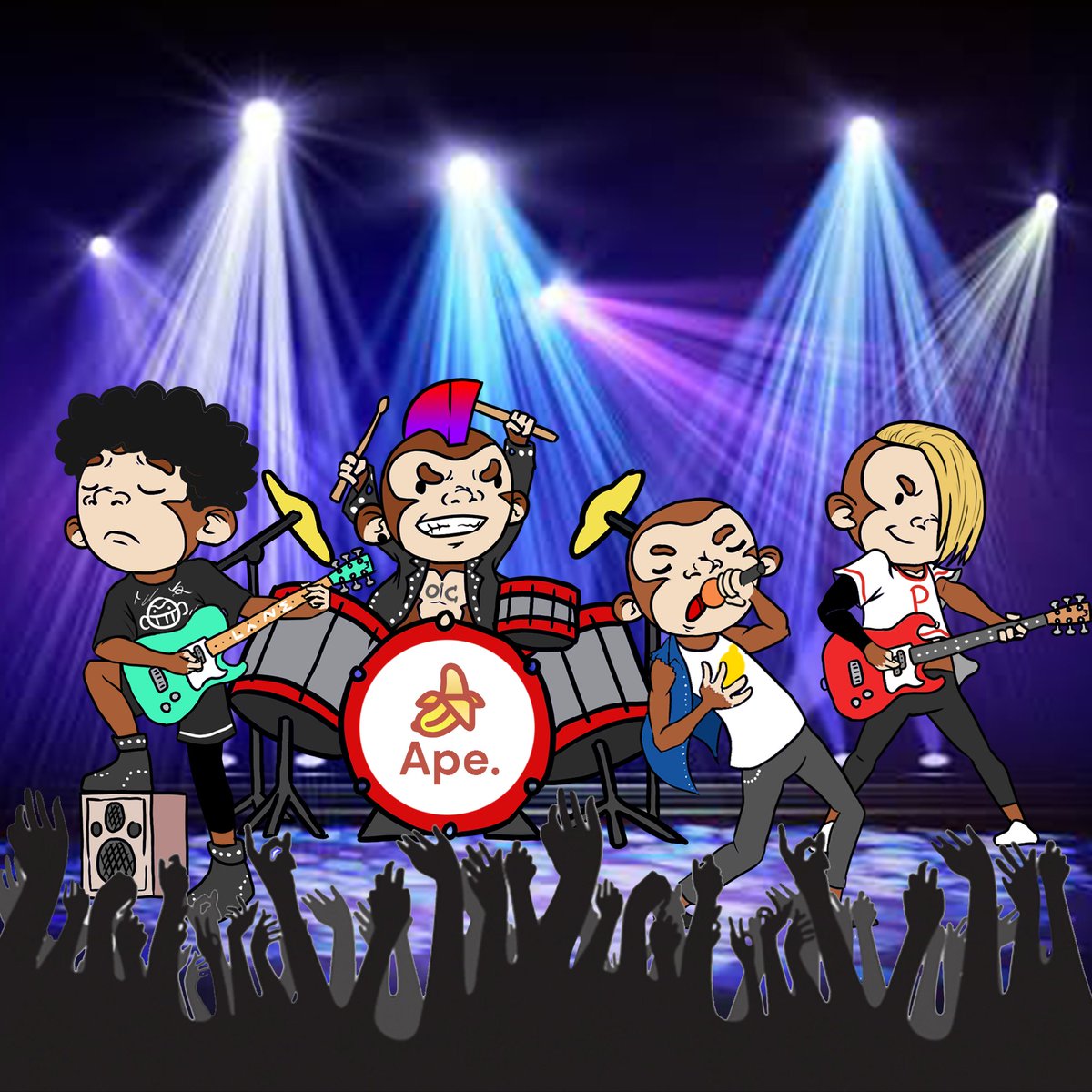 ButtercupNear's tweet photo. Feeling #apish ?? Let's Rock n Roll!!!
@justape_ @0xLemon_sol @Cryptochanzy @ChainedCrypto 
#NFTCommunity #NFT 
Buttercup#3077 https://t.co/d0JxgJp7Yy