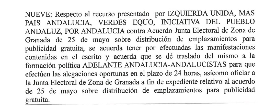 Por Andalucía (sucursal andaluza de U.Podemos Madrid) acaba de denunciar a Adelante Andalucía para que no puedan poner carteles en las farolas.

Los de la "unidad de la izquierda" prefieren ver carteles de Macarena Olona a permitir que el andalucismo tenga presencia en la calle.