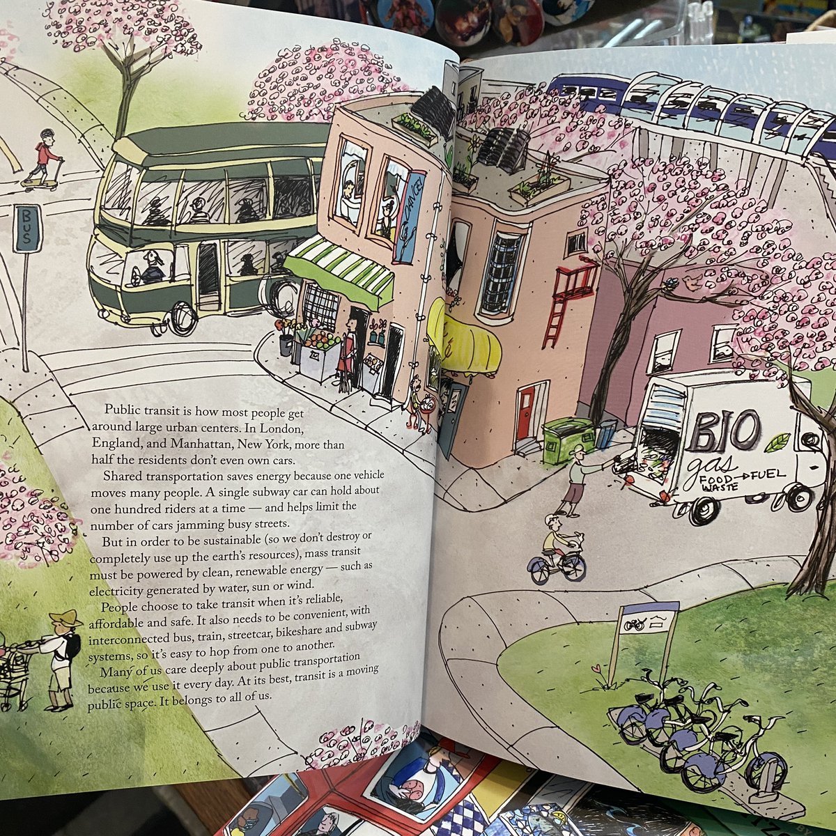 strangeadventrz's tweet photo. Just arrived! "City Streets are For People" by Andrea Curtis & Emma FitzGerald
This fun book explores sustainable transportation around the globe! It invites us to create a place that is sustainable, healthy, accessible and safe.
#ThinkCities
In stock now in Halifax https://t.co/dE7LYOT0Ip
