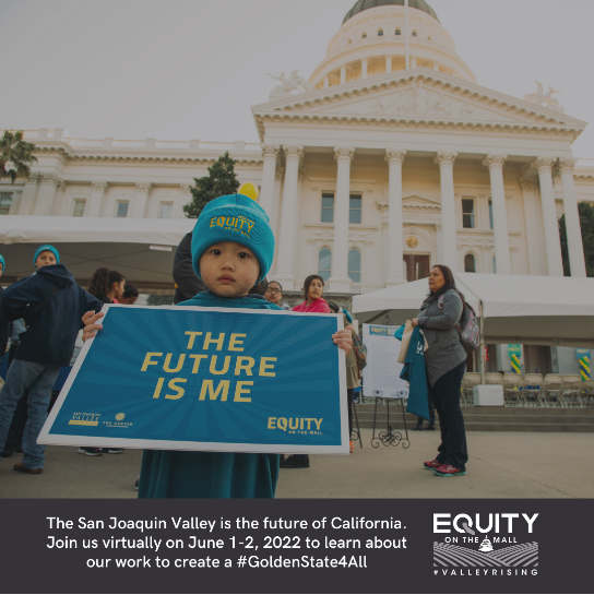 FaithinValley's tweet photo. TODAY: The San Joaquin Valley is the future of California. We are reliant, creative, and changemakers. Learn about our work to create a #GoldenState4All. Register for our virtual convening: https://t.co/1Mnsezm8K2
#ValleyRising
#EOM2022
@SJVHF https://t.co/GfXh5S0Vfp