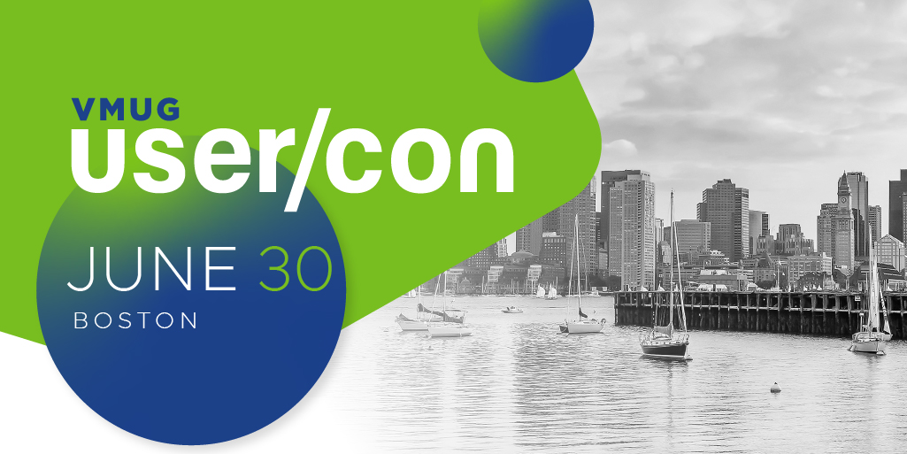 VMwareCommunity's tweet photo. The Boston VMUG community welcomes you to network and engage in face-to-face conversations with your peers at the VMUG UserCon. Be part of this amazing event: https://t.co/MsxNWYYrDN @BostonVMUG 
@MyVMUG 
#BOSVMUG https://t.co/MrrekBHwnc