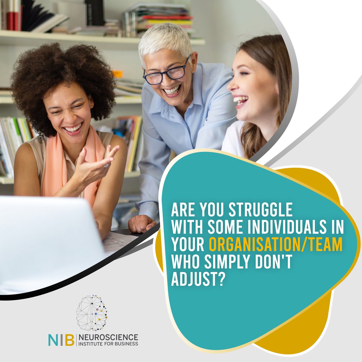 Our lab at NIB has done remarkable research in neuroscience and its application to a growth mindset. A growth mindset, based on the neuroplasticity of your brain (and employees😊) has a tremendous impact on learning and as a result, performance. 
Connect with us at NIB