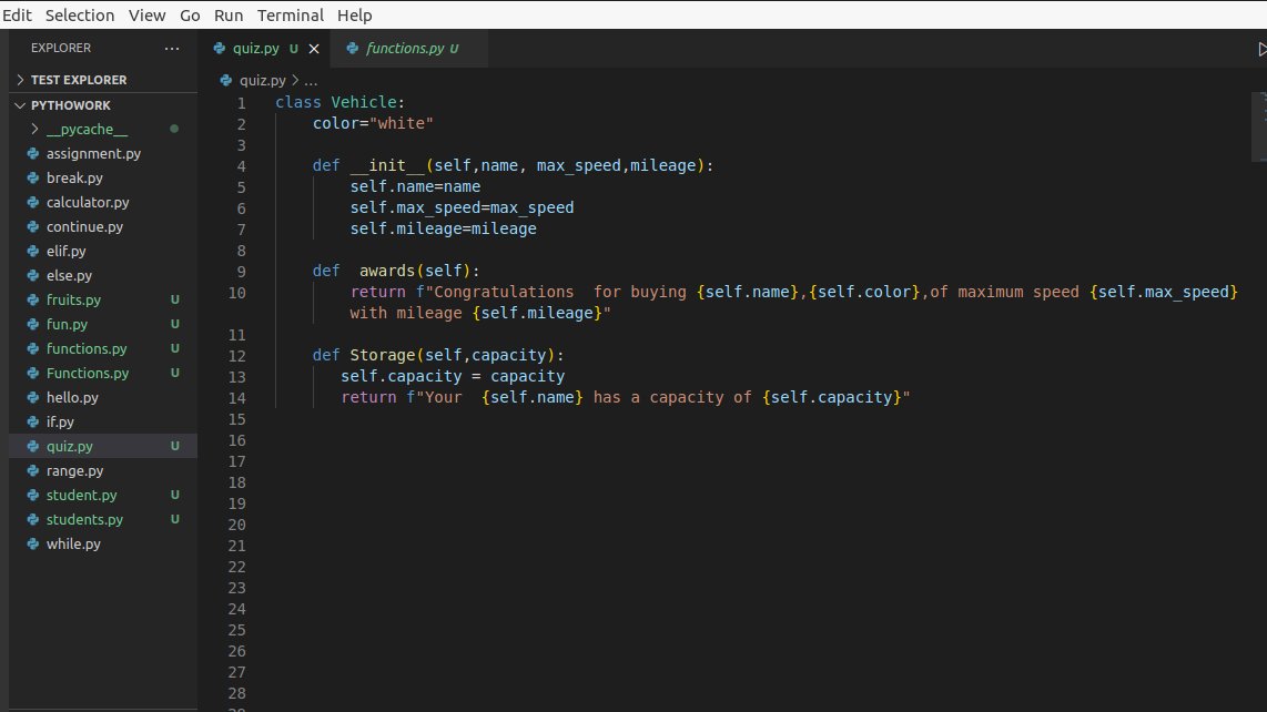 Blessed15644957's tweet photo. Day 9
#100daysofcoding
#codeHive2022
worked on classes in python https://t.co/KWGi3wD3E7