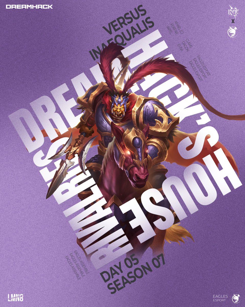 EaglesAssemble's tweet image. [#Hearthstone] 🃏

Ils reviennent et veulent obligatoirement la victoire !

Nos aiglons sont plus qu'à fond pour cette cinquième semaine de la #HouseRivalries ! 🔥

Ils affrontent aujourd'hui, nos amis tchèques : @Inaequalis_zs ! 🏆
Good Luck and Have Fun !🔥

#EaglesAssemble 🦅