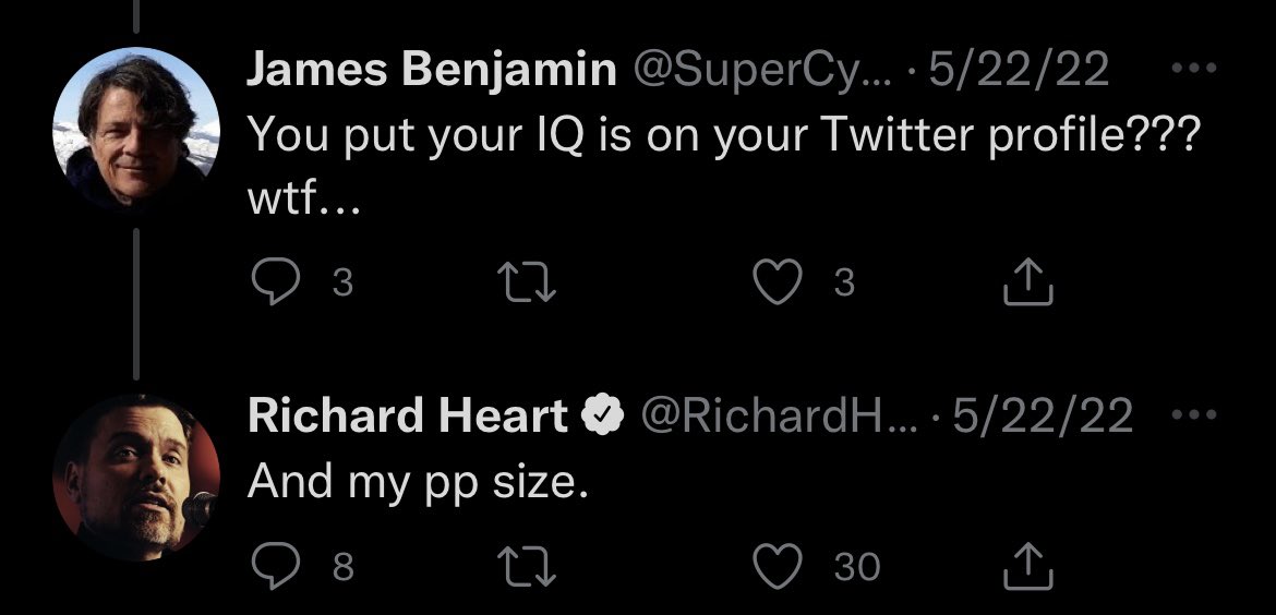 YolOHex1's tweet photo. Some may say @RichardHeartWin doesnโt have a sense humor. But my childish, cruel sense of humor finds this s*it hilarious. ๐คฃ #HEX $hex #PulseChain #pulsec https://t.co/BHki2Ke4n2