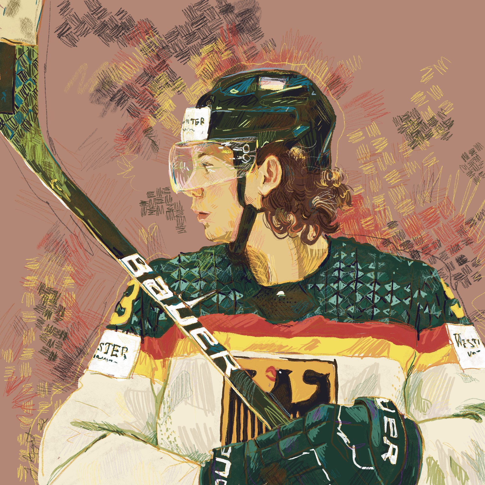 Ethiopian-Canadian artist reimagines the Vancouver Canucks' warm-up jerseys  for Black History Month, Day 6, Live Radio