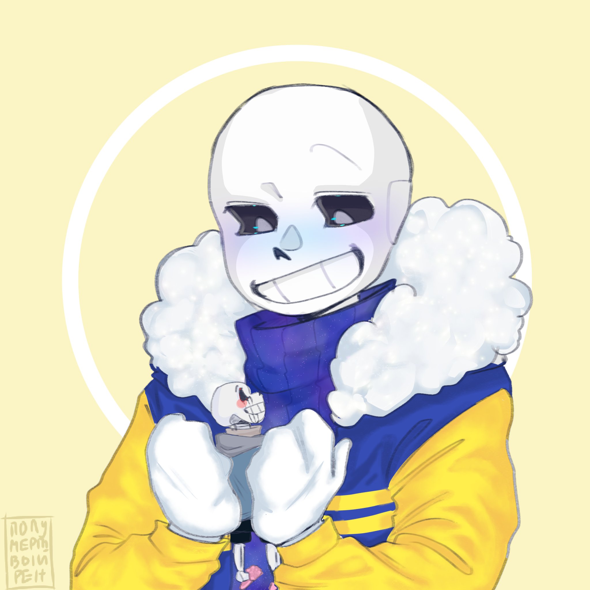 Бин санс. Мини блу санс. Блуберри санс малыш. Мини сансы. Мини андертейл.