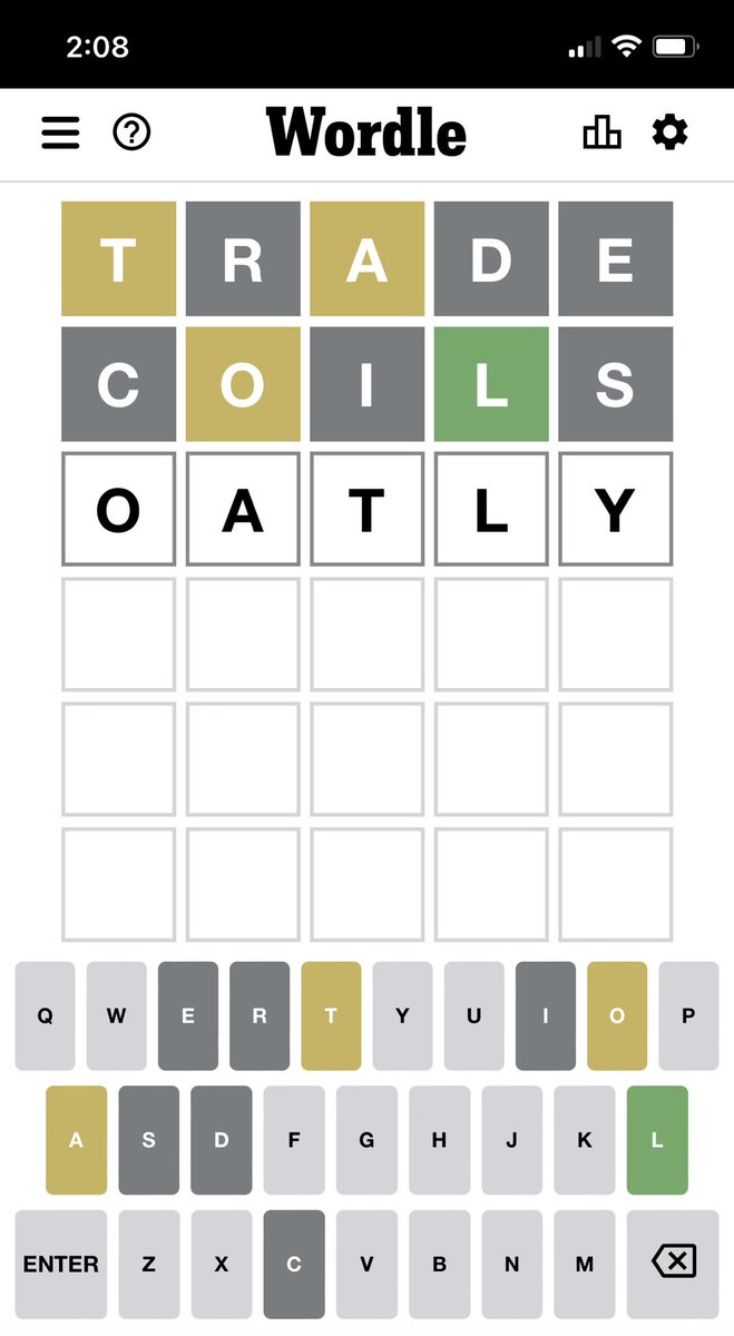 BethDoctor's tweet image. ⁦@oatly⁩ Unfortunately for me, you’re not in the word list.