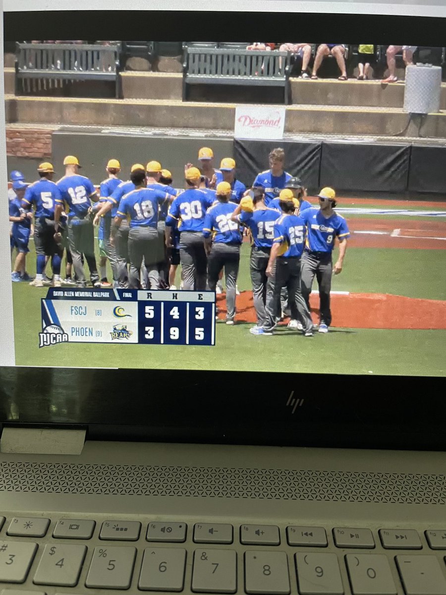 javendano4's tweet photo. The tide of the @FSCJ_Official Blue Wave continues! Great job @FSCJBaseball …. Get’m tomorrow boys!! #Bluewavebaseball https://t.co/3rbiJKv8on