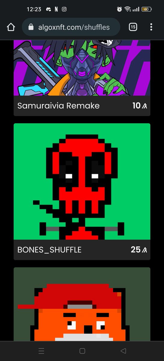 _Mr_Furious_'s tweet photo. BONES_SHUFFLE
                       💀
              Only 7 left...

https://t.co/wswvCeeYrI

#nft #NFTGiveaway
#NFTCollection #nftshuffle
#algofam #Algorand
@ALGOxNFT https://t.co/UrflVKkyPq