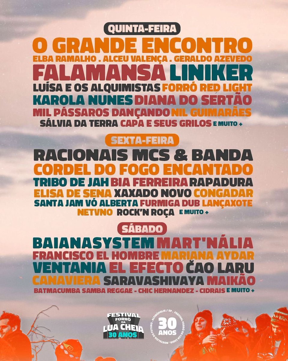 congadar's tweet photo. E essa programação incrível Braseeel?
Estamos chegando Festival Forró da Lua Cheia!
#festivalforrodaluacheia #altinopolis #congadar #festivaisdobrasil #musicabrasileira https://t.co/U4ASjDRMaw