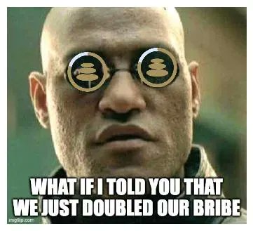 shard_labs's tweet photo. Will you take the double pill?

𝗩𝗼𝘁𝗲 💊  https://t.co/oIunvT7UJw
𝗖𝗹𝗮𝗶𝗺 💸  https://t.co/WDuxFOkT92

We bribed #HiddenHand #Marketplace by @RedactedCartel for @0xPolygon!

𝗪𝗶𝗻!

@LidoFinance @LidoOnPolygon @BalancerLabs #stMATIC #veBAL @0xPolygonNews @PolygonDaily https://t.co/GraoUzsX6p