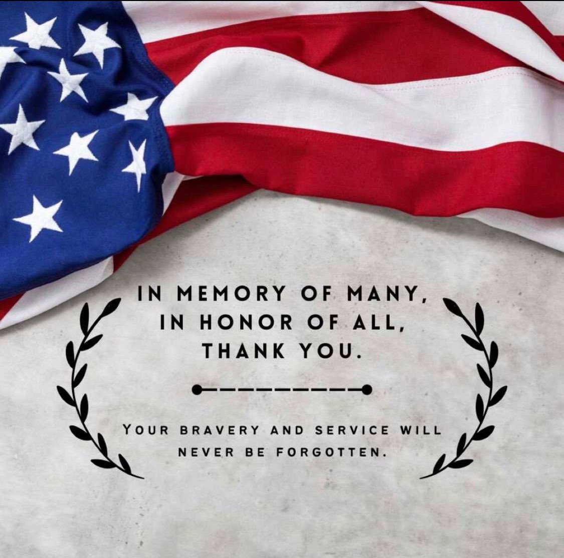Thank you for protecting our freedom and the greatest sacrifice never to be forgotten. #NeverForget #MemorialDay #freedom #service #sacrifice