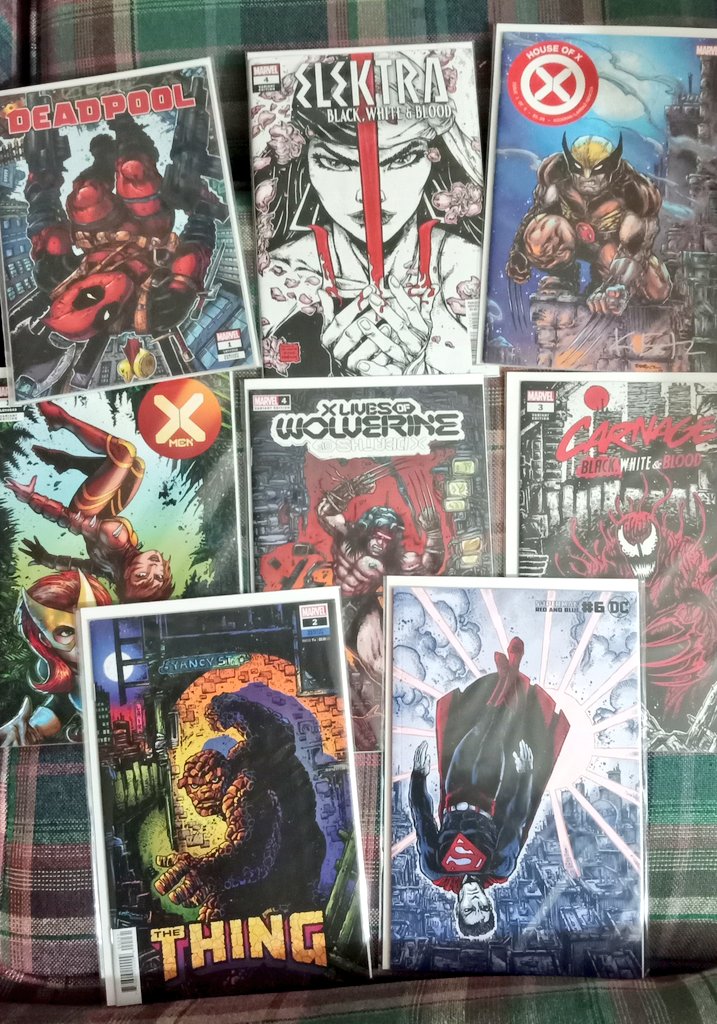 Here\s my non TMNT cover collection by ,again, Happy Birthday Kevin Eastman   