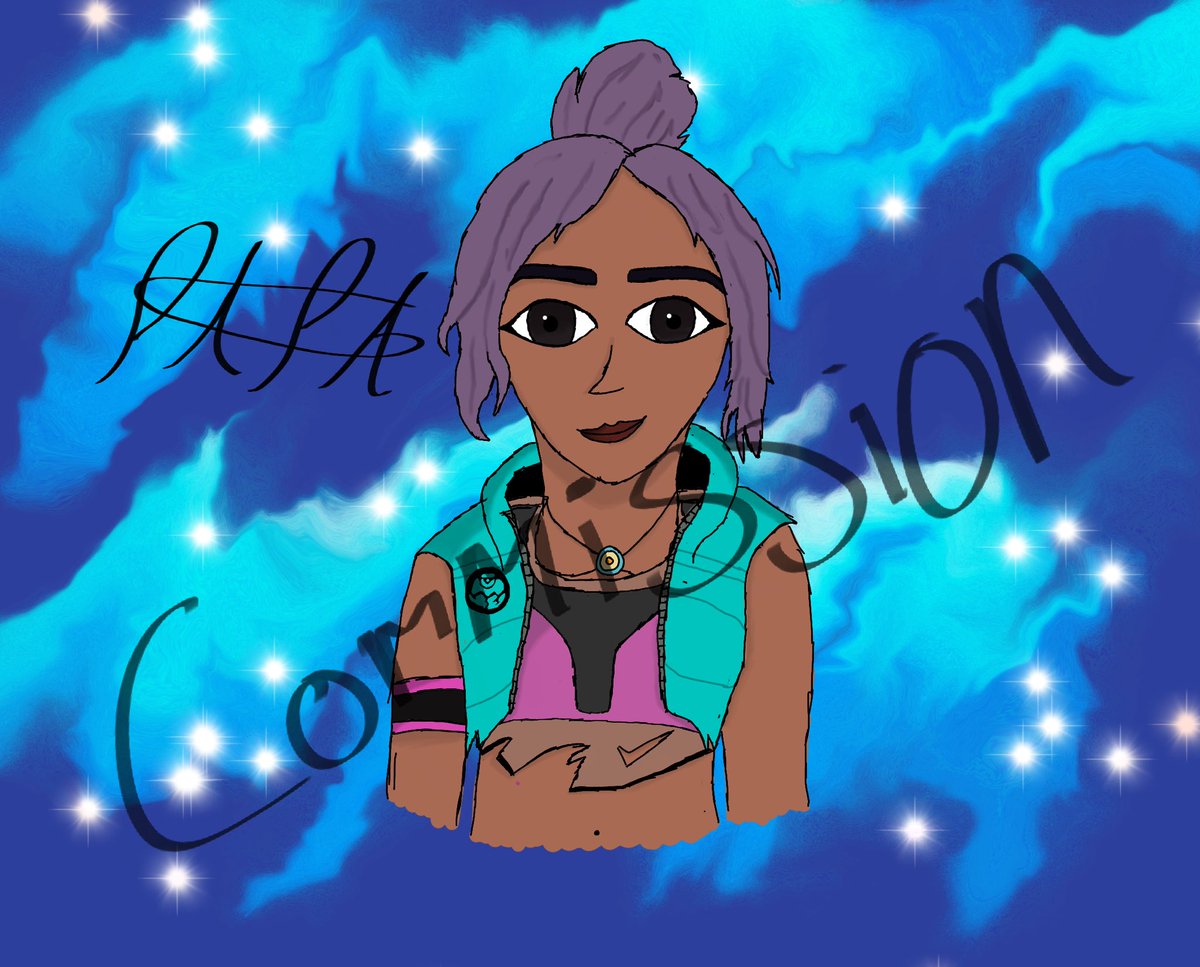 PipaMandel's tweet photo. Commission for @/HouseofScruggs 

Ocean 🌊 https://t.co/kJjh5PGWOM