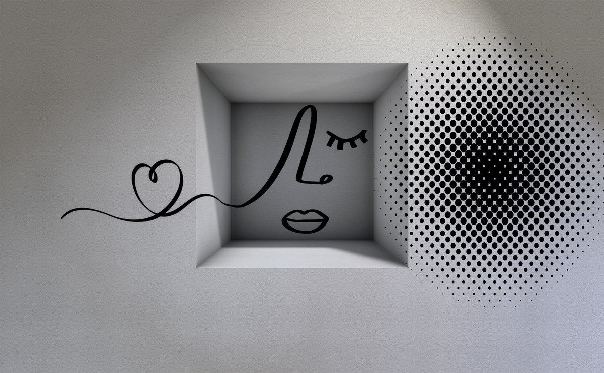 FollowTheLineee's tweet image. black spots...

#NFT #nftart