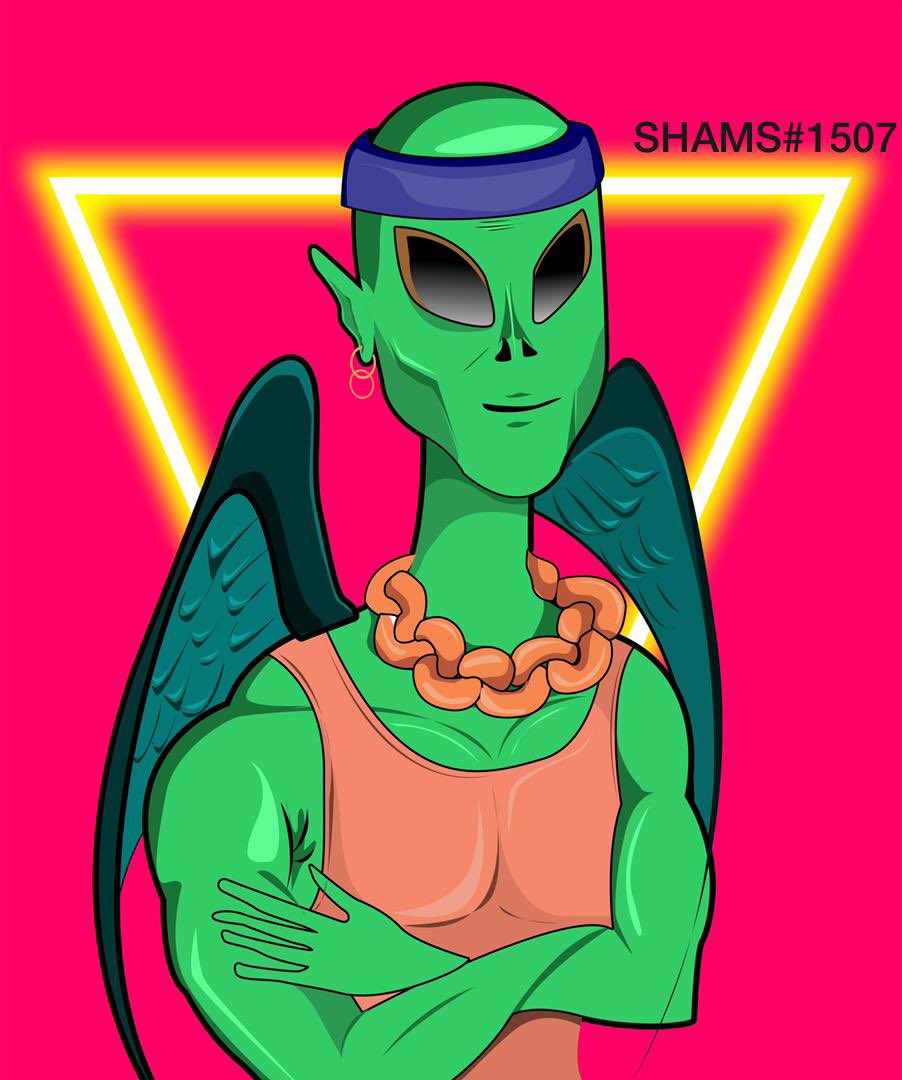 WLhustler's tweet photo. Just made a fan art for @SpaceWarlockNFT I spent 3days to come up with this amazing art. Pls y’all should help me retweet and tag @SpaceWarlockNFT @Finnard_NFT @JustinhoSol 
I’m at level 16 on the spacewarlock server. I’m an active member and I’ll like to be given an opportunity https://t.co/qWYGX0VJBv