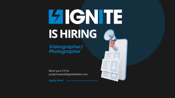 ignitebelize's tweet photo. IGNITE is looking for an experienced and creative Videographer/Photographer to join our team! 📹 

Our ideal candidate knows how to work with their subjects, and capture the most compelling images and footage. 📸

Position based in Belize City.📍

#nowhiring #mediajobs https://t.co/HRYPwUPmyY