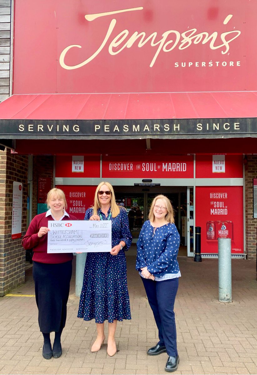 Thank you so much to Jempson’s for their contribution towards our new bird hide for the school Wildlife Garden. We can’t wait for the children to be able to use the new kit 😊🦉🐦🦅#nature <a href="/jempsonsstores/">Jempson's</a> #community <a href="/annnewman032/">Ann Newman</a>