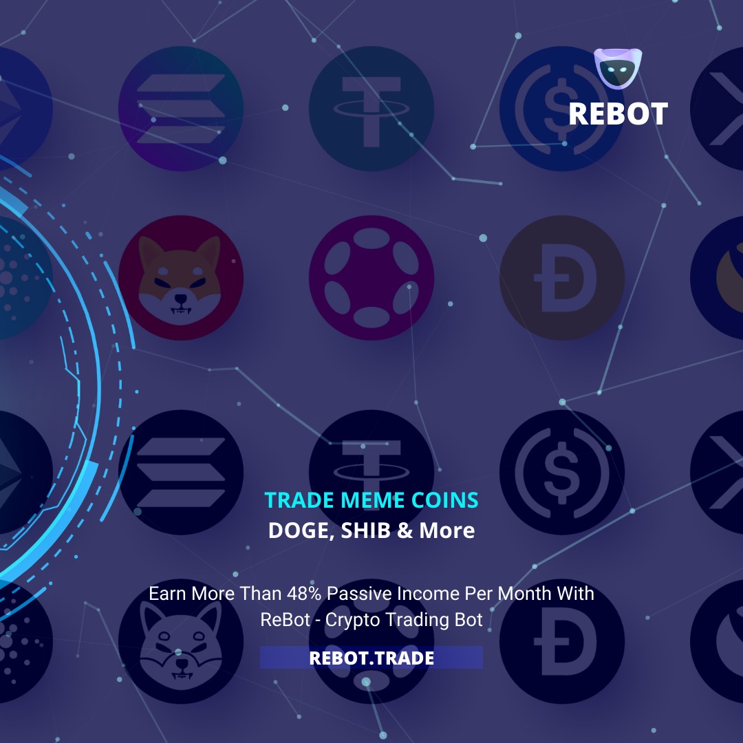 Rebot_trade's tweet photo. Rebot | Smart Auto Crypto Trading Bot Based on Machine Learning &amp; AI.
You can trade $BTC, $ETH, $ADA, $BNB, $Doge, $Shib and More on just one click.
COIMING SOON
Project of @lefinace $LFT
#BTC #crypto #BNB #BSCgems #cryptocurrency #Binance https://t.co/FUOCtyrBxD