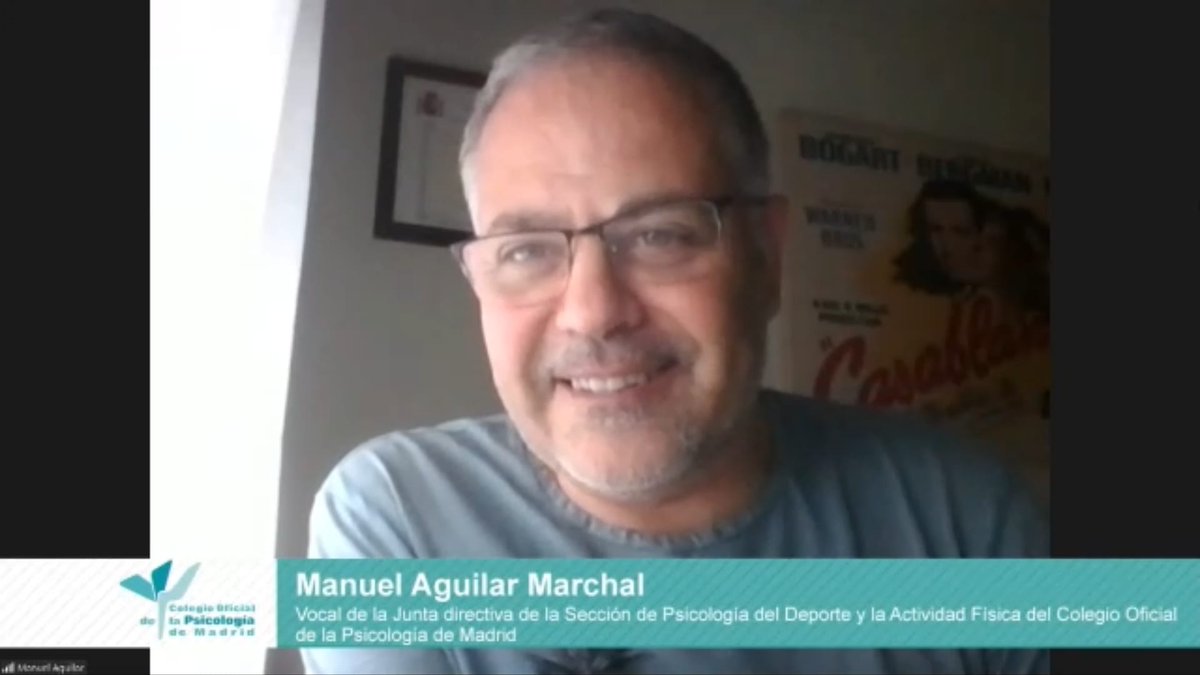 CopMadrid's tweet photo. La conferencia de hoy se titula "Deporte de motor" y está impartida por el Psicólogo del Deporte, Mario Paños Gómez y es clausurada por Manuel Aguilar Marchal, de la Sección de Psicología de la Actividad Física y del Deporte del Colegio. https://t.co/mB4CWN4IHC