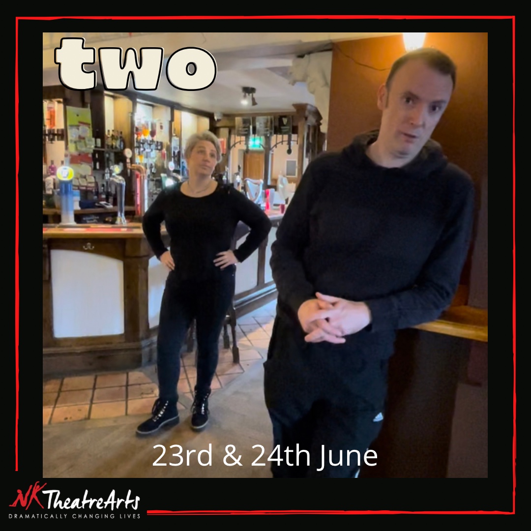 Moth is a smooth talking pain in the back and Maudie is gullible, letting him turn her over with his tongue but will it always be that way 🤔

Join these and 12 more characters played by just TWO people in a few weeks down at the local - theforumtheatre.co.uk/events/two-by-…