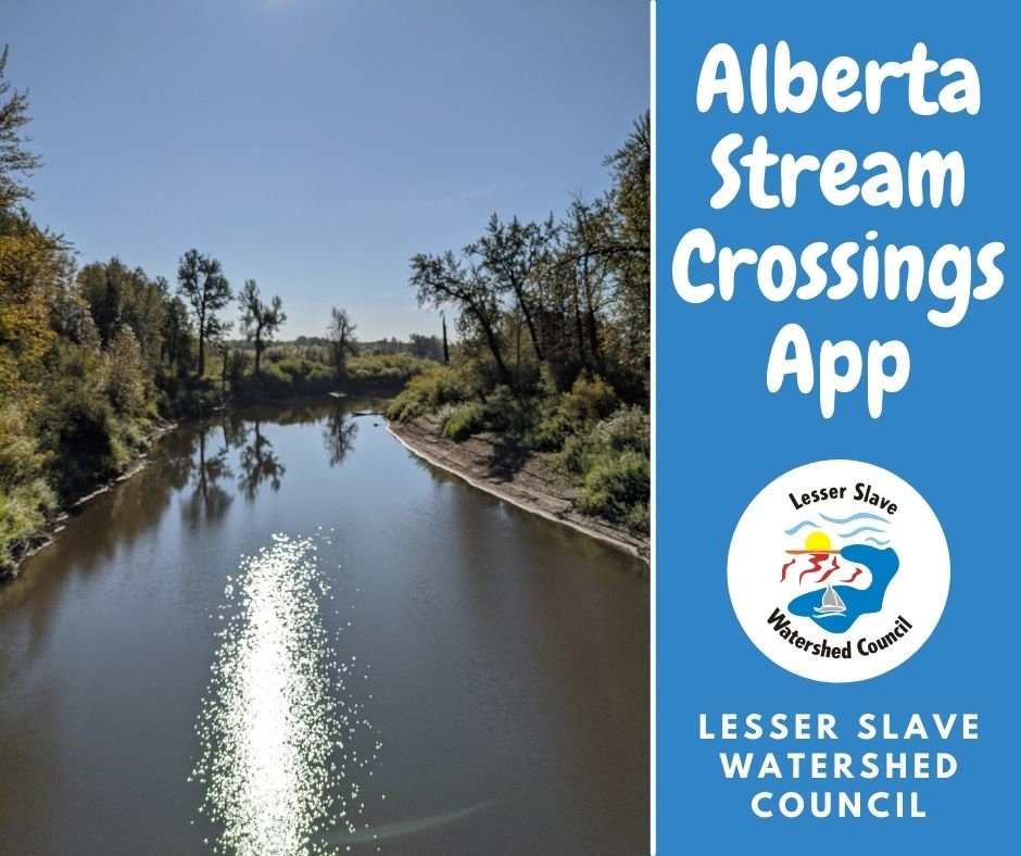 abLSWC's tweet photo. Have you heard about the Alberta Stream Crossings app? Help keep tabs on the many man-made stream crossings by adding your favorite spots to the app! #abwater #streamcrossing #citizenscience #crossing #stream #water https://t.co/S55fgkA5vK
